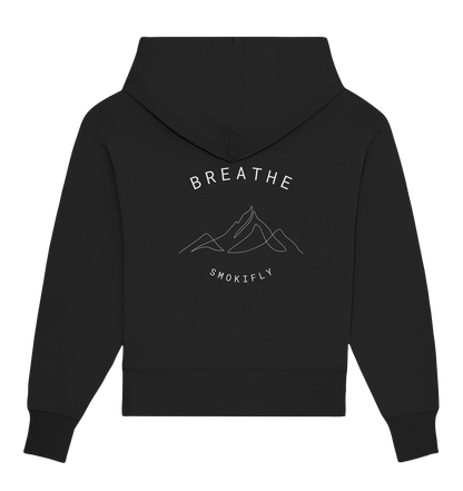 Breathe - Mountain - Organic Oversize Hoodie